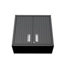 Manhattan Comfort - Ensemble de 2 armoires de garage modernes Fortress 30" - gris charbon-12,5 po L x 30 po l x 30,3 po H