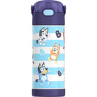 Thermos - Bouteille d'eau isotherme FUNtainer en acier inoxydable - 410 ml - Bleu-Étanche une fois fermé