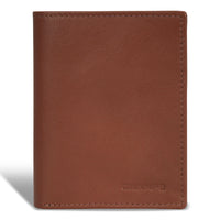Champs - Portefeuille vertical en cuir Onyx - Marron-Portefeuille vertical en cuir dans une boîte cadeau