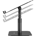Fellowes Alumia Desk Based Laptop Stand - Black-Tilt adjustable platform to optimise screen positioning, ideal for restricted opening laptops/MacBooks