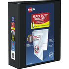 Avery® - Reliure de présentation robuste à anneaux en D One Touch™, 4 po, noir (79604)-Reliure de présentation robuste avec capacité de 780 feuilles