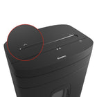 Staples 12-Sheet Micro-Cut Personal Shredder-Quiet operation with a 65-decibel noise level 