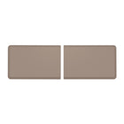 WeatherTech ComfortMat Connect Modular Anti-fatigue End Mats - Stone - Tan - 2 Pack-Each End Piece is 3 feet long (0.91 m). Snap two together and you have a 6-foot (1.82 m) ComfortMat Connect!