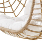 Modway Amalie Wicker Rattan Outdoor Patio Rattan Swing Chair - Natural White-8