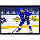Steven Stamkos Tampa Bay Lightning Action - Framed Canvas - 31" x 22"-Premium canvas print with gallery-wrapped edges