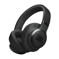 JBL Live 770NC Over-Ear Headphones - Black-Along with powerful JBL Signature Sound, the 40mm drivers offer immersive JBL Spatial Sound that turns any stereo content from any device into virtual surround sound.