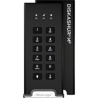 iStorage diskAshur M2 256-Bit Encrypted External SSD - 1 TB-Easy to use