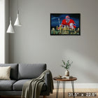Carey Price Canadiens Skyline - Framed Canvas - 31" x 22"-Ready to hang - arrives fully assembled
