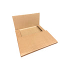 Abbey Easy-Fold Mailers - 12-1/2" x 12-1/2" x 1" - Kraft - 100 Pack-Bundle Quantity: 100 boxes per bundle