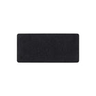 BlueDiamond - Tapis de bureau en feutre haut de gamme régulier pour bureau à domicile et gaming, dessous en caoutchouc antidérapant – 25,6 po L x 11,8 po L – Charcoal-Surface texturée en feutre : Un look haut de gamme et une sensation agréable pour votre espace de travail moderne