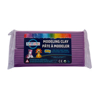 DBLG Imports Artworks modeling Clay - 500g - Purple-Soft and pliable, will not stain hands or surfaces