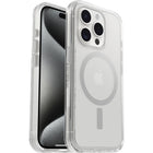 OtterBox Symmetry Case with MagSafe for iPhone 15 Pro 2023 - Clear-Rigid case design with reinforced corners for added shock absorption