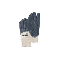 Zenith Safety Medium-Weight Interlock Lined Gloves, 2X-Large/11, Nitrile Coating, Cotton Shell - 36 Pack-Coating Nitrile