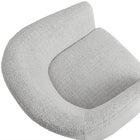 Modway - Muse Tissu Boucle Chaise d’accent en tonneau - Papier journal-8
