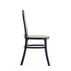 Manhattan Comfort Paragon 1.0 17.52" Industry Chic Upholstered Dining Chair - Black and Grey - Set of 2-Delivered to you Fully Assembled! No Assembly Required