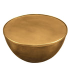 Modway Viora 32" Metal Storage Coffee Table - Burnished Brass-Fully Assembled