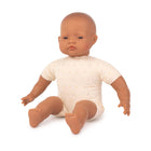 Miniland - Poupées en tissu doux - 15-3/4" - Hispanique-Lavable en machine