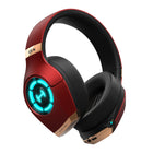 Hecate by Edifier GX Professional USB Gaming Headset with Hi-Res Audio and Retractable Microphone - Red-High quality headband with soft leatherette ear cups for all-day comfort