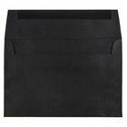 JAM Paper A7 Invitation Envelopes - 5.25 x 7.25 - Black Linen - 50 Pack-These envelopes are perfect to use for sending invitations, greeting cards, RSVP's, thank you cards, gifts for birthdays, graduations, holidays and more