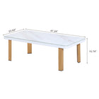 Manhattan Comfort Vine Modern 4-Piece Patio Conversation Set - Cream-Home Assembly Required. All Hardware Included