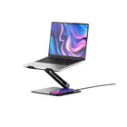ALOGIC Elite Power Laptop Stand with Wireless Charger -Withstand Loads of Different Laptop