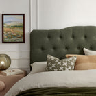 Modway Annabel Premium Linen Blend King Headboard - Sage-7 Adjustable Mount Positions
