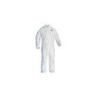 Kimberly-Clark Coverall, Kleenguard A20White Front Zip, XXXL, 12 Pack (49006)-Material: SMS