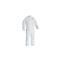 Kimberly-Clark Coverall, Kleenguard A20White Front Zip, XXXL, 12 Pack (49006)-Material: SMS