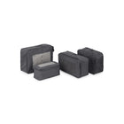Bugatti 4 Set Compression Packing Cubes - Grey-Available in four sizes