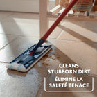 Vileda H2prO Flat Mop System Refill-Can be used to clean beyond floors, including walls and baseboards