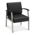 TygerClaw Low Back Ergonomic Guest Chair with Armrests-Thick, high density foam cushioning provides firm, supportive seating that lasts