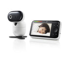 Motorola PIP1610 HD Motorized Video Baby Monitor - White-Up to 1,000 ft (300m) Range - Be able to hear your little one in any room in the house with its extensive range