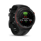 Garmin - Approach S70 - Lunette en céramique noire avec bracelet en silicone noir-8