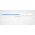 JAM Paper - Enveloppes Double Fenêtre #9 avec Redi-Seal, Blanc, 3 7/8 x 8 7/8, Paquet de 250-Quantité : paquet de 250