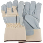 Zenith Safety Split Cowhide Cut Resistant Gloves, Size Large/9, 10 Gauge, Hppe Shell, Astm Ansi Level A6 - 12 Pack-Not Coated
