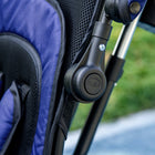 Qaba - Tricycle 6 en 1 pour tout-petits de 1 à 5 ans avec poignée parentale - bleu foncé-Couleur : bleu foncé et noir 