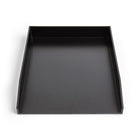Plateau à lettres à chargement frontal en plastique et empilable TRU RED, noir-Ce plateau à lettres à chargement frontal empilable permet de garder votre bureau et vos documents en ordre.