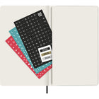 Moleskine 2026 Classic 12-Month Soft Cover Weekly Planner - 5" x 8.25" - Black-Colour-coordinated expandable inner pocket