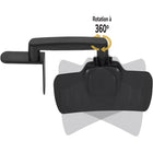 Mount-It! Monitor Copyholder Document Clip - Black-7