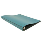 JAM Paper Italian Leather 3 Ring Binder, 3/4", Turquoise (369231772)-Size: 9.375" x .75" x 11.5"