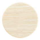 Modway Lippa 20" Round Faux Travertine Side Table - Gold Travertine-Non-Marking Felt Pad