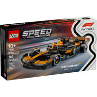 LEGO Speed Champions Speed Champions - 269 Pieces-LEGO Speed Champions McLaren F1 Team MCL38 Race Car toy vehicle