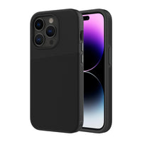 AXS PROTech Plus Dual-layered Anti-Shock Case & ARMORGlass Screen/Camera Lens Protector for Apple iPhone 14 Pro Max-Black-PROTech Plus - Drop resistant up to 10 feet