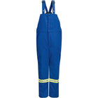 Deluxe Flame-Resistant Insulated Bib Overalls with Reflective Trim-Apparel Size - Large