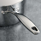Tramontina - Ensemble de 10 pièces de batterie de cuisine en acier inoxydable à 3 couches avec couvercles – casseroles et poêles-Fabriqué au Brésil. garantie à vie