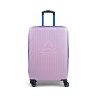 Reebok Hoop 26" Hardside Spinner Luggage - Rose-Telescopic trolley handle ergonomically designed for comfort and durability with multi-stage locking heights with reinforced top and side handle