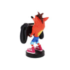 Exquisite Gaming Crash Bandicoot: Trilogy Cable Guy Original Controller & Phone Holder-Phone/controller not included