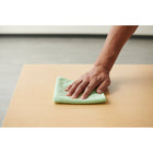 Rubbermaid Microfiber Light Duty Cloth - 12" x 12" - Green-Dimensions: 12" x 12"