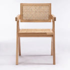 Plata Imports - Chaise William en rotin avec accoudoirs-Accoudoirs confortables