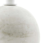 Modway - Aliza Manche Table d’appoint en marbre blanc - Blanc blanc-8